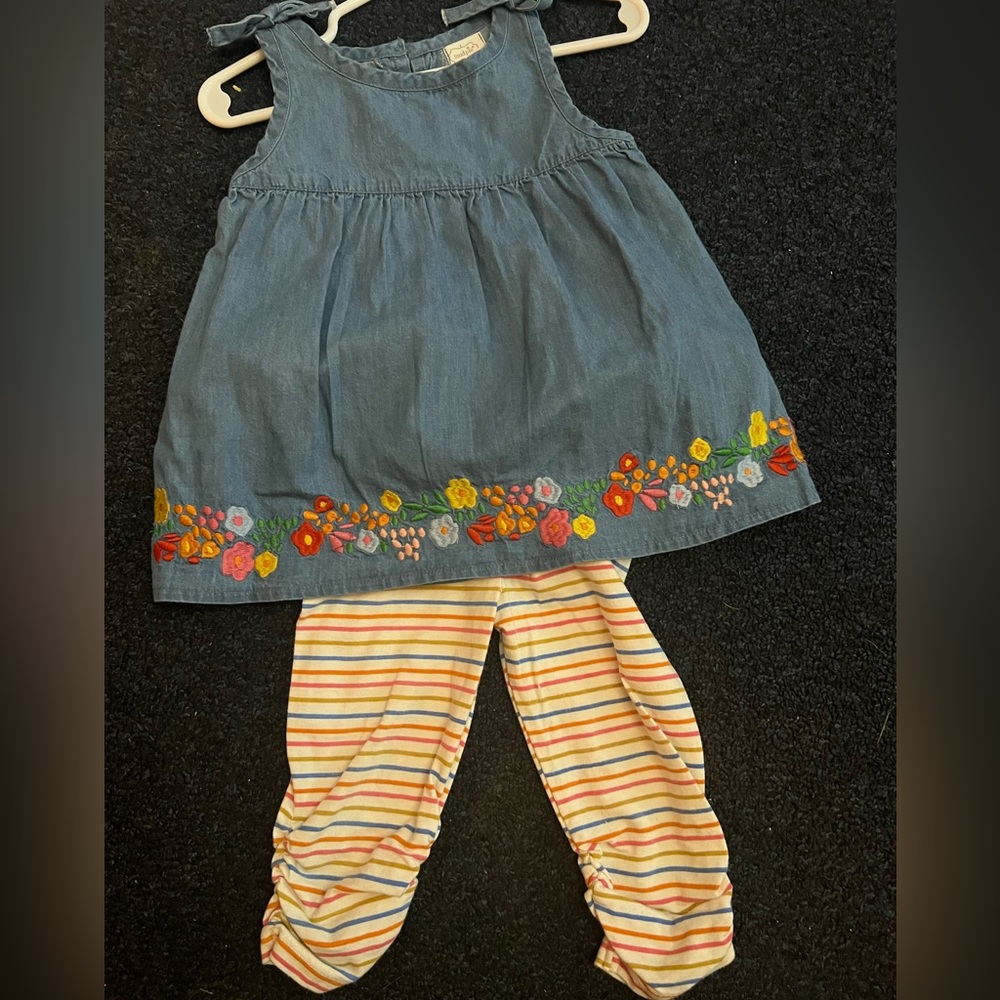 Mud pie dress and leggings